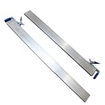 Barre d'arrimage télescopique pour utilitaire & remorque 240 - 270 cm