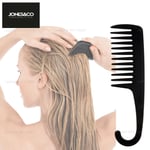 LARGE SALON HAIRDRESSING SHOWER COMB WIDE TOOTH DETANGLER WET HAIR BRUSH COMBS