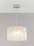 John Lewis Dazzle Crystal Ceiling Light, Clear