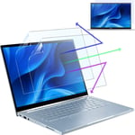 [2 Unités] 16 Pouces Anti Lumière Bleue Protection Ecran Pour Ordinateur Portable Aspect 16:10, Protege Ecran Compatible Avec Hp/Dell/Acer/Lenovo/Thinkpad/Asus, Laptop Anti Rayures Ecran Protecteur