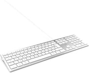 Clavier Mac Filaire + 2 Hubs USB Intégré