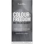 Colour Freedom Hiukset Hair Colour Metallic Glory Permanent Hair Colour Graphite Grey 1 Stk. (9,74 € / 1 Kpl)