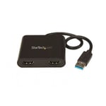 StarTech.com USB 3.0 to Dual HDMI Adapter 4K