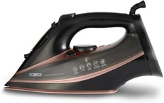 T22013  Ceraglide  Steam  Iron ,  Ceramic  Sole  Plate ,  3100  W ,  Rose  Gold