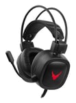 Varr Gaming USB Headphones with Built In Microphone, Over-Ear, LED Bac