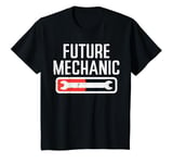 Youth Future Mechanic Car Auto Mechanic Garage Toddler Boys Kids T-Shirt