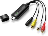 Rybozen Video Grabber USB Capture Card Convert Hi8 VHS To Digital DVD For Windo