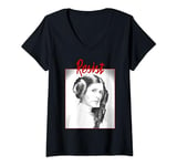 Star Wars Princess Leia RESIST Profile Poster T-Shirt avec Col en V