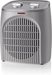 Tropicano Bagno - Radiateur Soufflant 2000W, Thermostat Réglable, Pour Salle De Bain, 2 Vitesses De Chauffage, Fonction Ventilateur, Éclairage Led, Silencieux, Gris