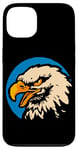 iPhone 13 Retro Bald Eagle Bird American Animals Case