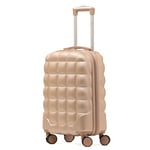 Flight Knight Bubble Suitcase Ryanair easyJet Jet2 Approved 8 Wheel Hardcase Suitcases Cabin or Medium & Large Check-in Sizes