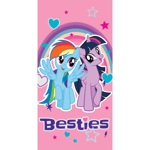 My Little Pony Besties Handduk Badlakan 140x70cm multicolor