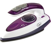 QUEST 34030 Travel Steam Iron - White & Purple, Purple,White