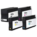 Prestige Cartridge HP 950XL / HP 951XL Lot de 4 Cartouches d'encre compatible avec Imprimante HP Officejet Pro 8100, 8600, 8610, 8615, Noir/Cyan/Magenta/Jaune