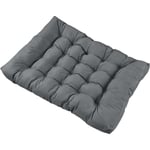 [en.casa] - Coussin pour canapé palette Comfy In/Outdoor Gris clair