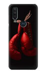 Boxing Glove Case Cover For Motorola One Action (Moto P40 Power)