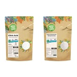 Wholefood Earth - Citric Acid 500g - Anhydrous - Food Grade & Sodium Bicarbonate Baking Soda 1 kg