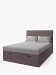 Koti Home Dee Upholstered Ottoman Storage Bed, Double