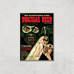 Dracula's Brud Giclee Art Print - A2 - Print Only