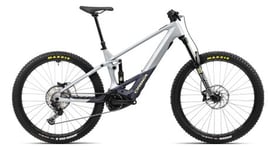 Vtt electrique tout suspendu orbea wild m20 shimano deore slx 12v 750 wh 29   argent halo bleu tanzanite carbon view 2024