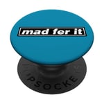 Mad fer it retro indie 1990s Manchester music scene Britpop PopSockets Swappable PopGrip