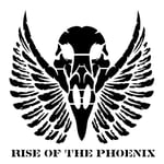 Creative Expressions Andy Skinner-Rise of The Phoenix-Stencil, 8 x 8 inches