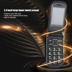 New F899 Folded Senior Mobile Phone Dual SIM 2800mAh Battery Flip Cell Phone For