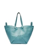 Liebeskind Sac Cabas L-Elvira Lmb SF Ver-Bleu pétrole, Courses Femme, Sarcelle, L