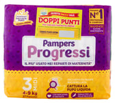 Pampers Progressi 3 4-9 Kg. 27 Pieces Diapers