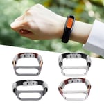 Retro Leather Wrist Strap For Mi Band 5/6 NFC Fashion Retro Leather W MPF