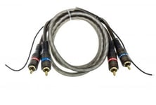 MDS RCA-1 Fanatic 1m RCA parikaapeli 2 x uros –