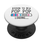 Soon to Be Pop Pop 2025 Loading Annonce de grossesse 2025 PopSockets PopGrip Adhésif