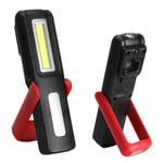 Magnetisk LED-ficklampa RÖD - spot sales Red