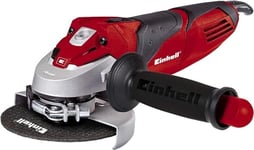 Einhell TE-AG 125/750 Kit 750W 11000RPM 125mm 2100g angle grinder TE-AG 125/750 Kit, 11000 RPM, Black, Red, Silver, AC, 750 W, 12.5 cm, 2.1 kg