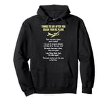 Radio Control Plane Crash Quote Pilot RC Controller Hobbyist Pullover Hoodie