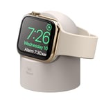 elago Support de chargeur W2 compatible avec toutes les Apple Watch Series Ultra 2 & 1/9/8/SE2/7/6/SE/5/4/3/2/1 (49, 45, 44, 42, 41, 40, 38 mm), station de charge, mode table de nuit, câble non inclus