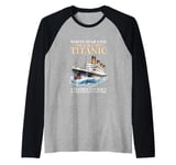 Titanic Expert - White Starline RMS Titanic Boys Girls Raglan Baseball Tee