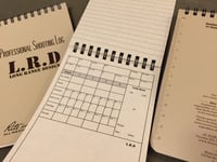 L.R.D Shooters Log book