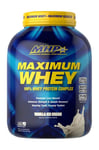 MHP - Maximum Whey - 100% Whey Protein, Vanilla Ice Cream - 62 Servings