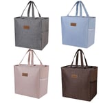 2/4PCS Large Cooler Lunch Box Thermal Picnic Bags Lunch Bag Food Storage Tote