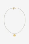 Edblad - Halsband Pearl Signet Multi Gold - Guld