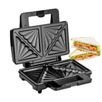Toastie Sandwich Maker Deep Fill 4 Slice Toaster XL Grill Press 1000W Geepas