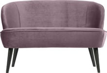 Sara, 2-personers sofa, lilla, H73x110x72 cm