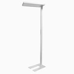 Unilux - 400191230 - VERSUS, Lampadaire, l'Éclairage Direct et Indirect, 3 Niveaux d'Intensité Lumineuse, Protection des Yeux, Contrôle Tactile, Stabilité, Design Moderne, Blanc