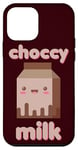 Coque pour iPhone 12 mini Choccy Milk Drink Chocolat japonais Kawaii Mème drôle