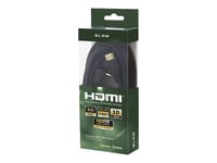 Blow Classic - Hög Hastighet - Hdmi-Kabel Med Ethernet - Hdmi Hane Rak Till Hdmi Hane Vinklad - 5 M - Stöd För 1080P