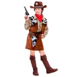 WIDMANN MILANO PARTY FASHION - Costume enfant Cowgirl, Far West, Rodeo Girl, Costumes de carnaval