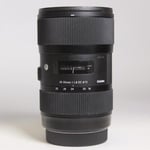 Sigma Used 18-35mm f/1.8 DC HSM Art Lens Canon EF