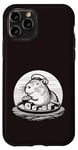 Coque pour iPhone 11 Pro Mignon Capybara mangeant des sushis kawaii