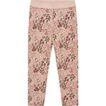 Hust & Claire ull/bambus leggings blomster, Rose Cloud